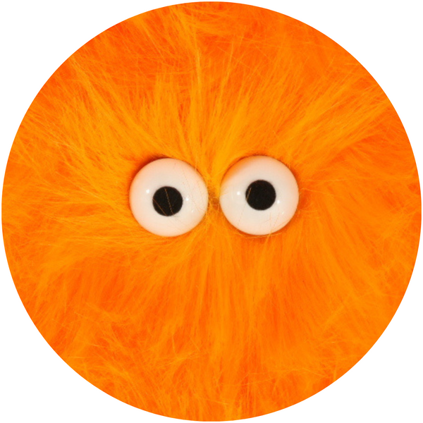 Sunny Orange Faux Fur Yardage