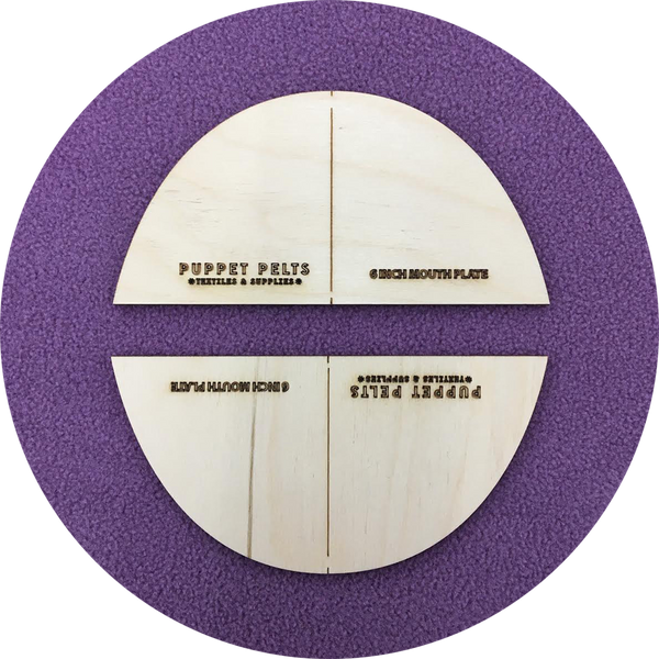 Mouth Plate 6" - (2 plates per Set)