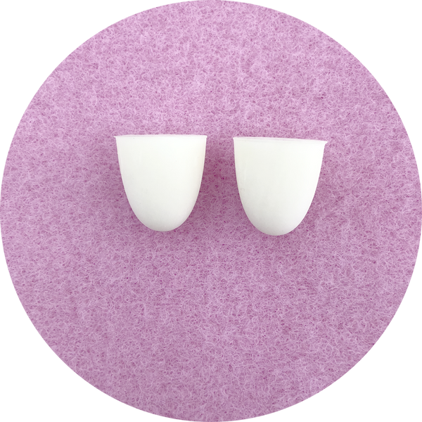 Polished Front Teeth: Set of 2