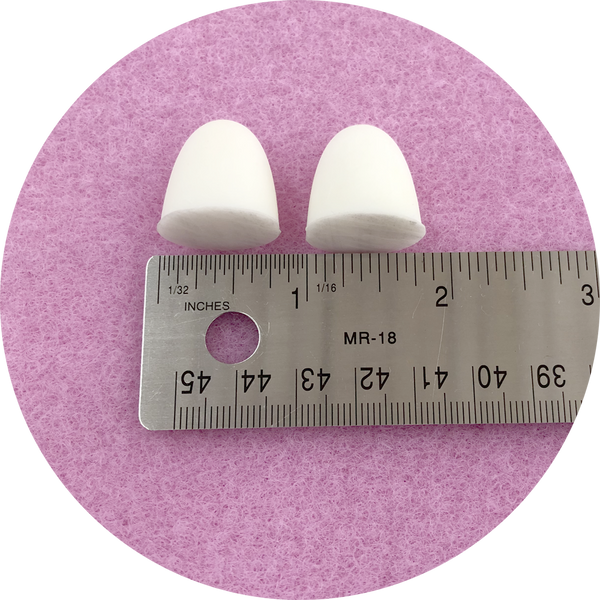 Polished Front Teeth: Set of 2