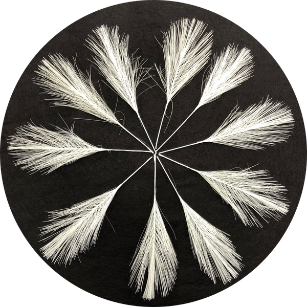 White Faux Feathers