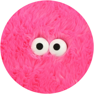 Buy bubblegum-pink-faux-fur Faux Fur Fabric Sample