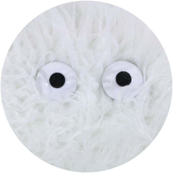 White Mongolian Shag Faux Fur 18