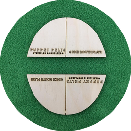Mouth Plate 4" - (2 Plates per Set)