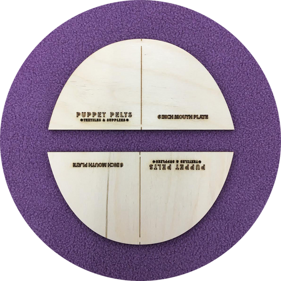 Mouth Plate 6" - (2 plates per Set)