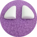 Triangle Blank Polished Puppet Eyes-2