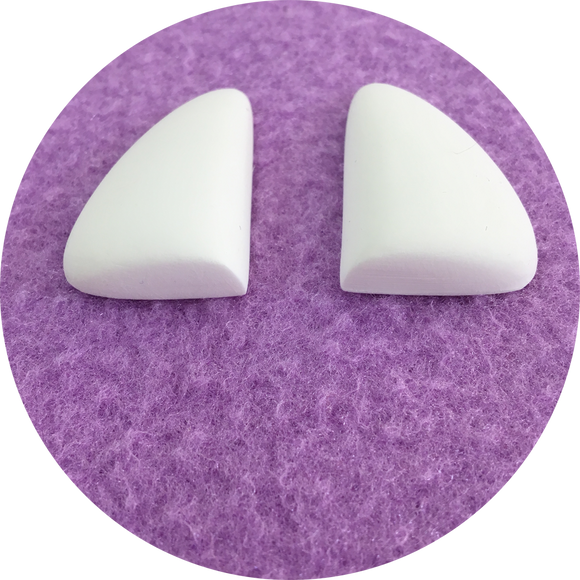 Triangle Blank Polished Puppet Eyes