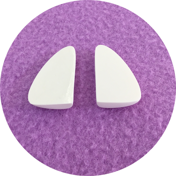 Triangle Blank Polished Puppet Eyes