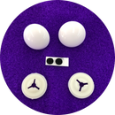 35mm Bean Eyes with Plastic Fastener-5