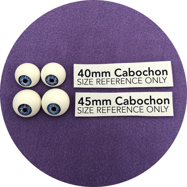 Granny Smith Cabochon Puppet Eyes