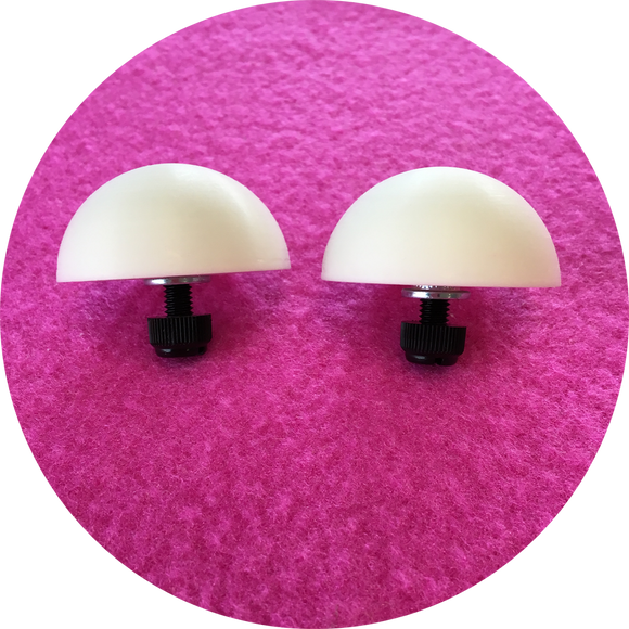 40mm Blank Domed Puppet Eyes