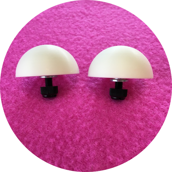 45mm Blank Domed Puppet Eyes