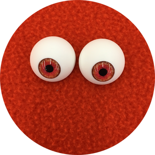 Fireball Cabochon Puppet Eyes