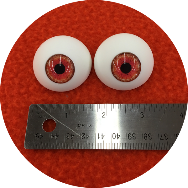 Fireball Cabochon Puppet Eyes