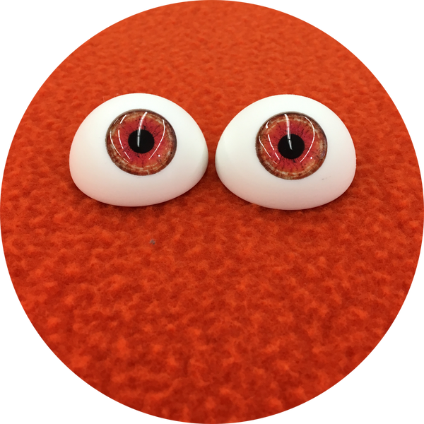 Fireball Cabochon Puppet Eyes