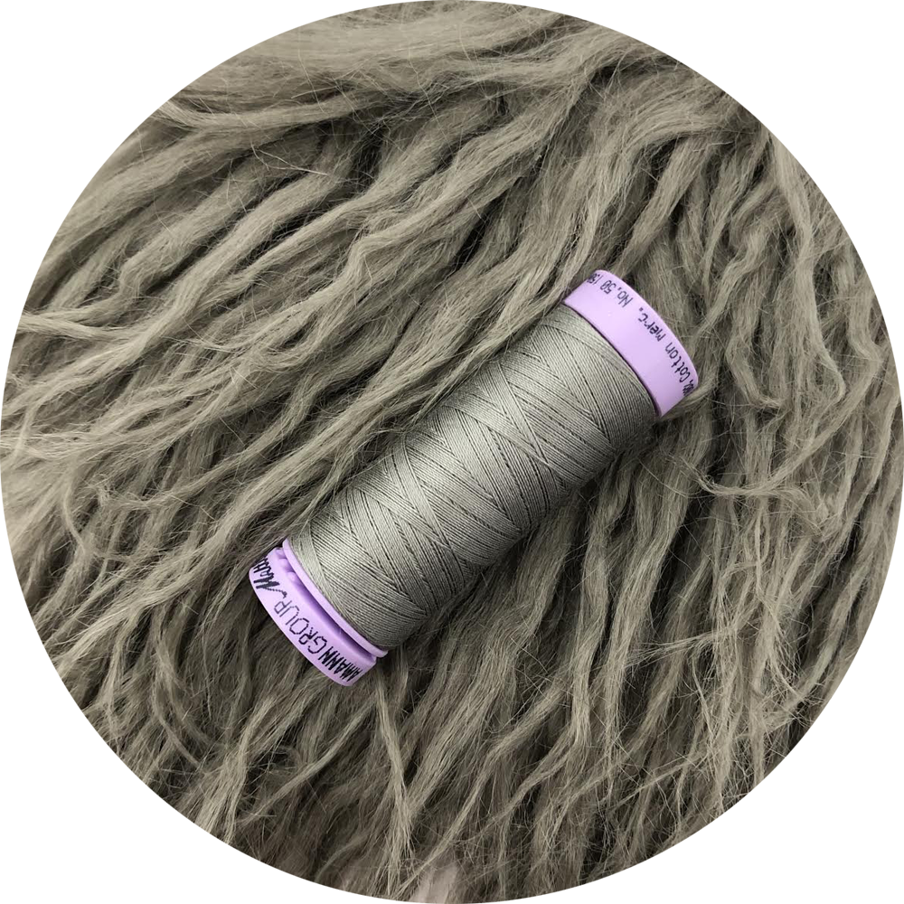 Oyster Cotton Thread | Puppet Pelts